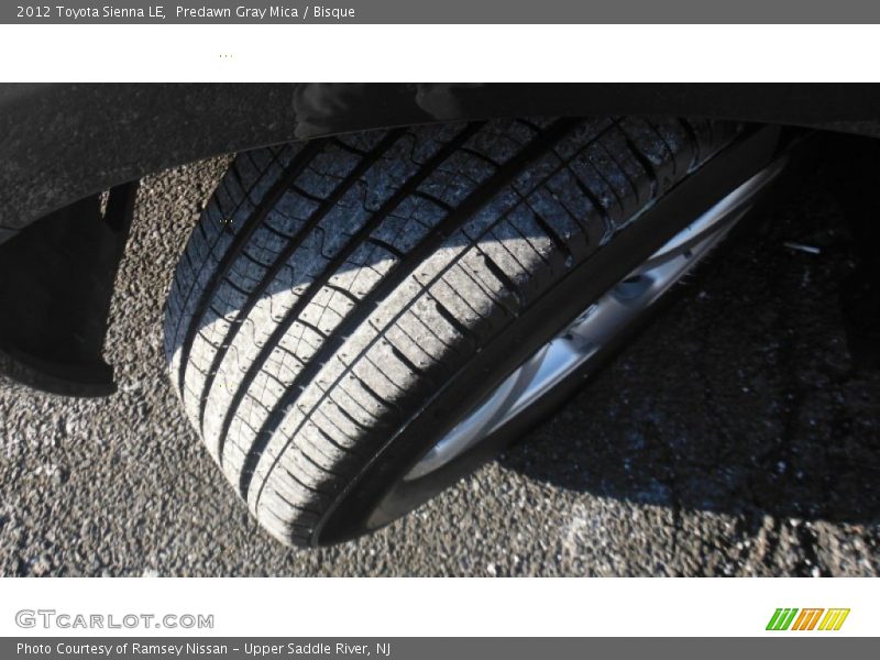 Predawn Gray Mica / Bisque 2012 Toyota Sienna LE