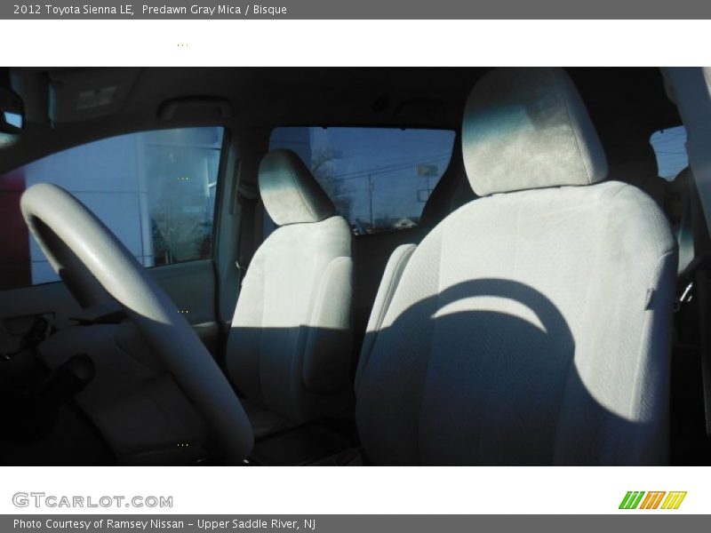 Predawn Gray Mica / Bisque 2012 Toyota Sienna LE
