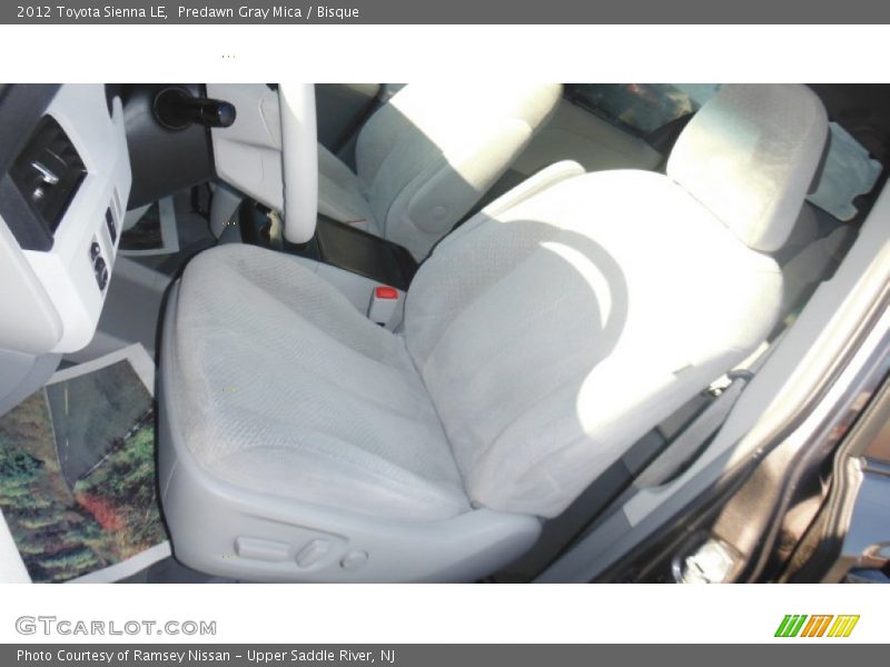 Predawn Gray Mica / Bisque 2012 Toyota Sienna LE