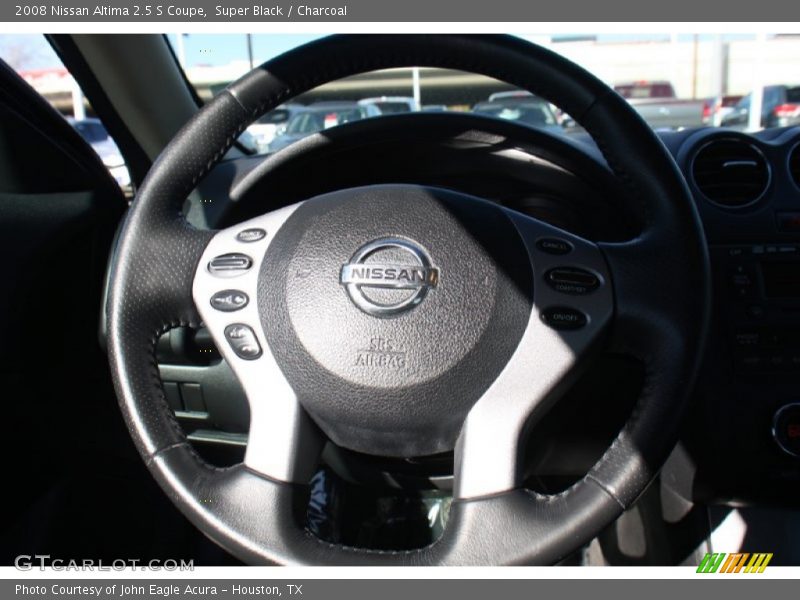 Super Black / Charcoal 2008 Nissan Altima 2.5 S Coupe