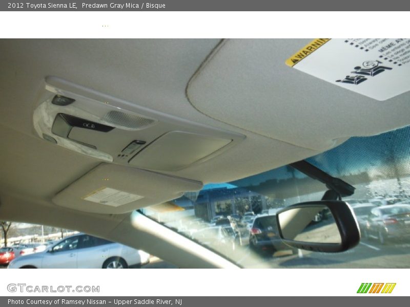 Predawn Gray Mica / Bisque 2012 Toyota Sienna LE