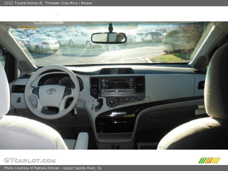 Predawn Gray Mica / Bisque 2012 Toyota Sienna LE