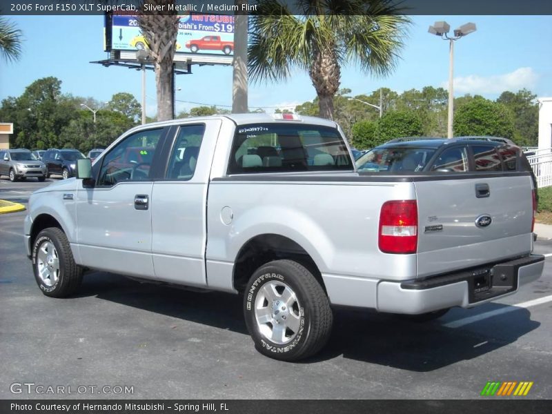 Silver Metallic / Medium Flint 2006 Ford F150 XLT SuperCab