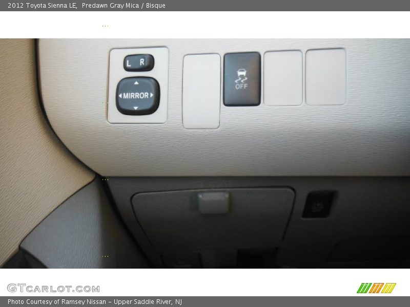 Predawn Gray Mica / Bisque 2012 Toyota Sienna LE