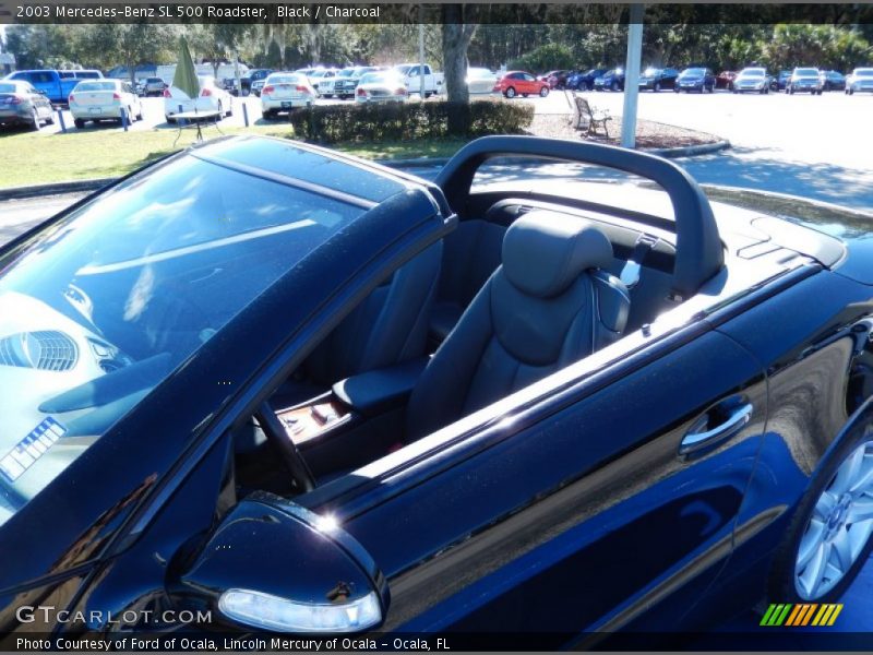 Black / Charcoal 2003 Mercedes-Benz SL 500 Roadster