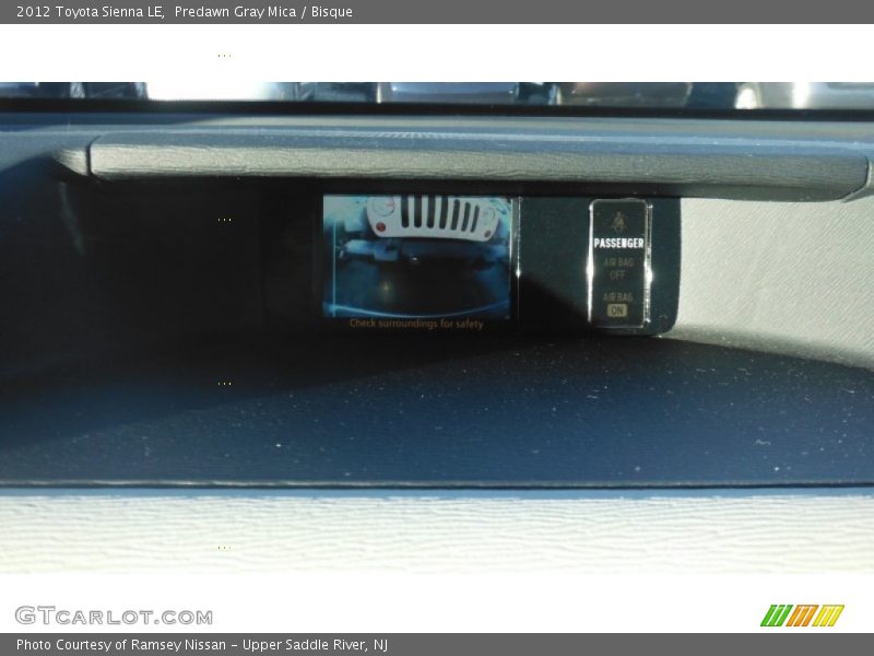 Predawn Gray Mica / Bisque 2012 Toyota Sienna LE