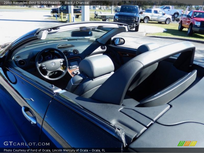 Black / Charcoal 2003 Mercedes-Benz SL 500 Roadster