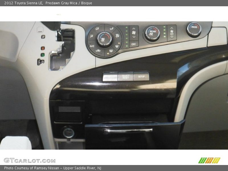Predawn Gray Mica / Bisque 2012 Toyota Sienna LE