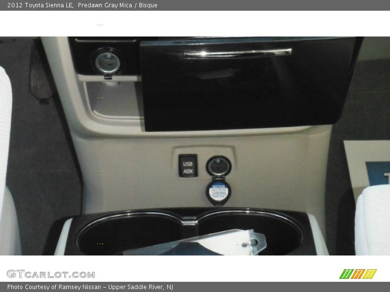 Predawn Gray Mica / Bisque 2012 Toyota Sienna LE