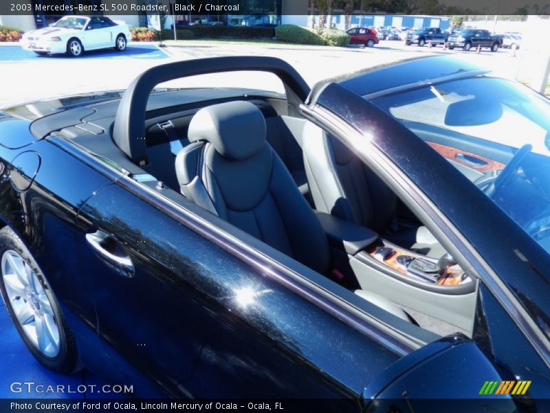 Black / Charcoal 2003 Mercedes-Benz SL 500 Roadster