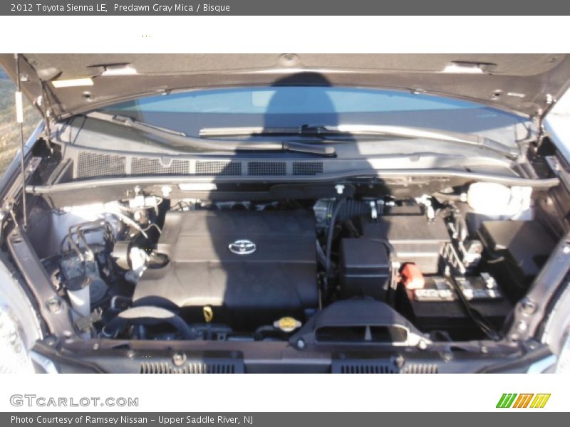Predawn Gray Mica / Bisque 2012 Toyota Sienna LE