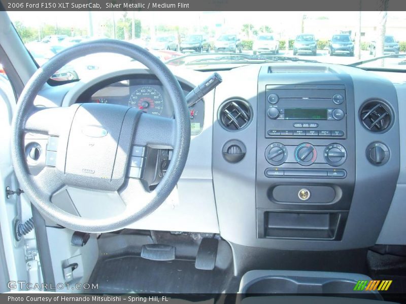 Silver Metallic / Medium Flint 2006 Ford F150 XLT SuperCab
