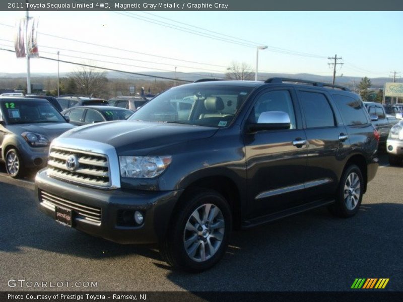 Magnetic Gray Metallic / Graphite Gray 2011 Toyota Sequoia Limited 4WD