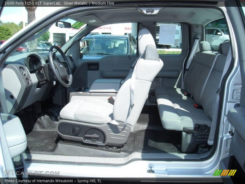 Silver Metallic / Medium Flint 2006 Ford F150 XLT SuperCab