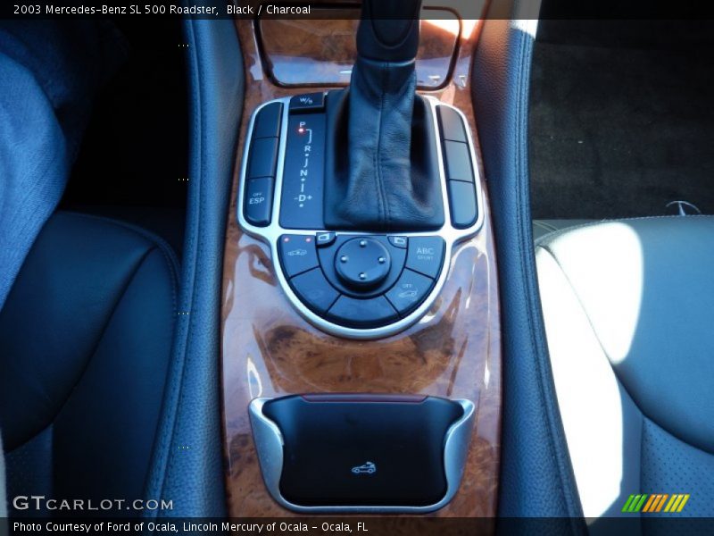 Black / Charcoal 2003 Mercedes-Benz SL 500 Roadster