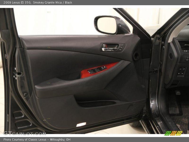 Smokey Granite Mica / Black 2009 Lexus ES 350
