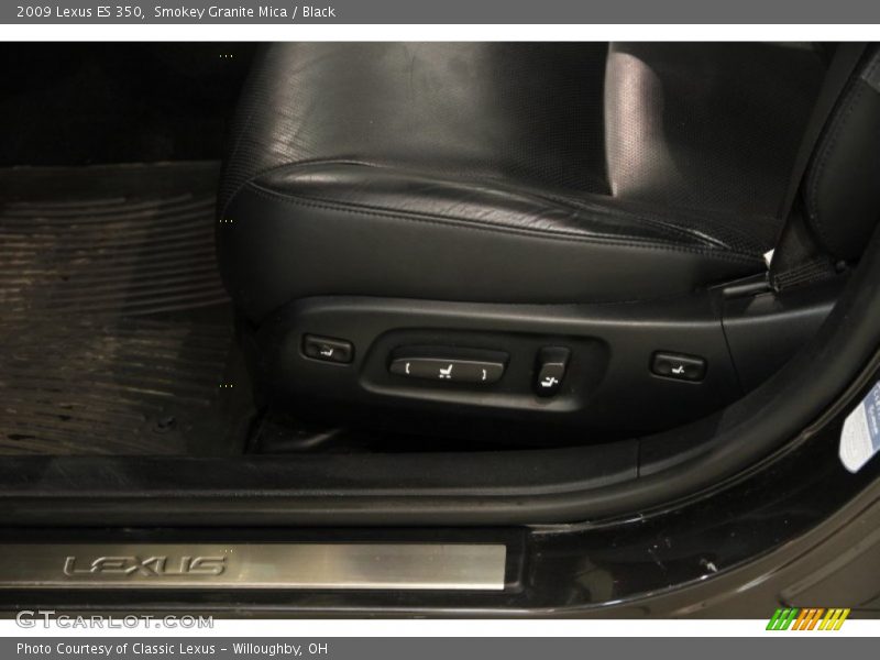 Smokey Granite Mica / Black 2009 Lexus ES 350