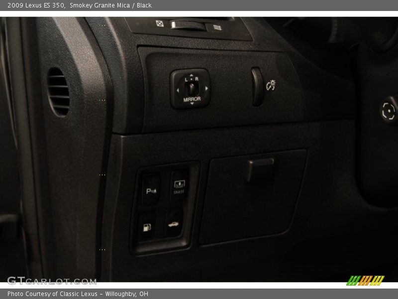 Smokey Granite Mica / Black 2009 Lexus ES 350