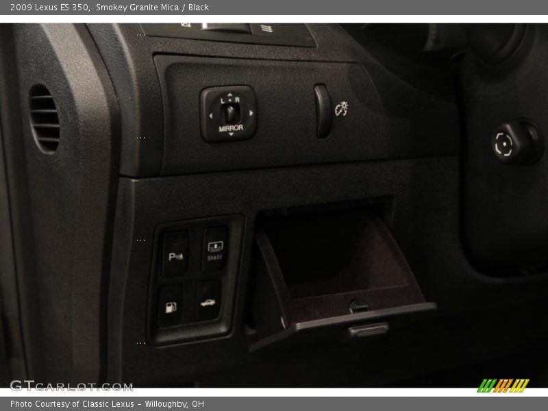 Smokey Granite Mica / Black 2009 Lexus ES 350