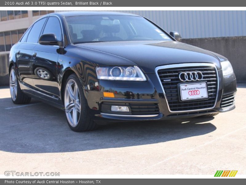 Brilliant Black / Black 2010 Audi A6 3.0 TFSI quattro Sedan