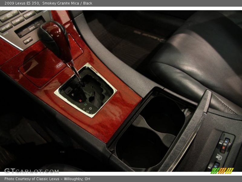 Smokey Granite Mica / Black 2009 Lexus ES 350