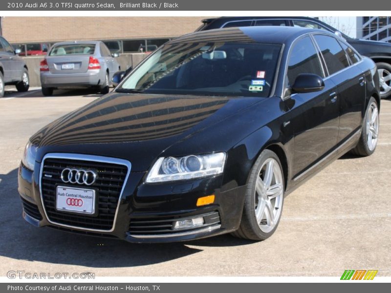 Brilliant Black / Black 2010 Audi A6 3.0 TFSI quattro Sedan