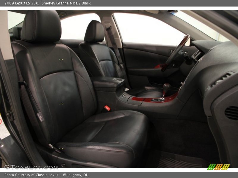 Smokey Granite Mica / Black 2009 Lexus ES 350