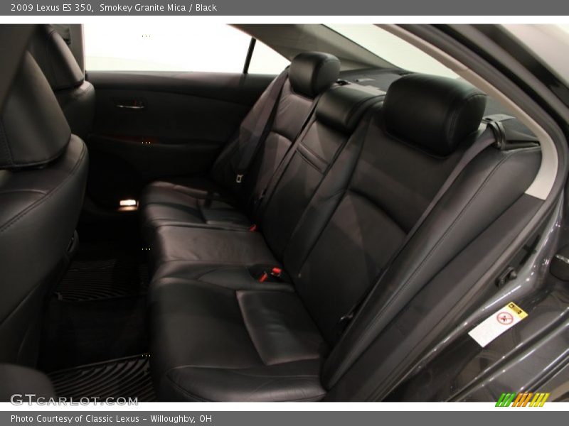 Smokey Granite Mica / Black 2009 Lexus ES 350