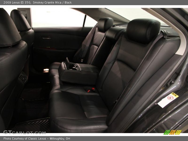 Smokey Granite Mica / Black 2009 Lexus ES 350