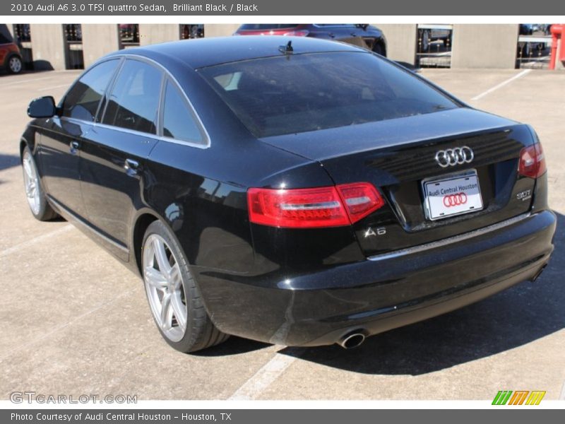 Brilliant Black / Black 2010 Audi A6 3.0 TFSI quattro Sedan