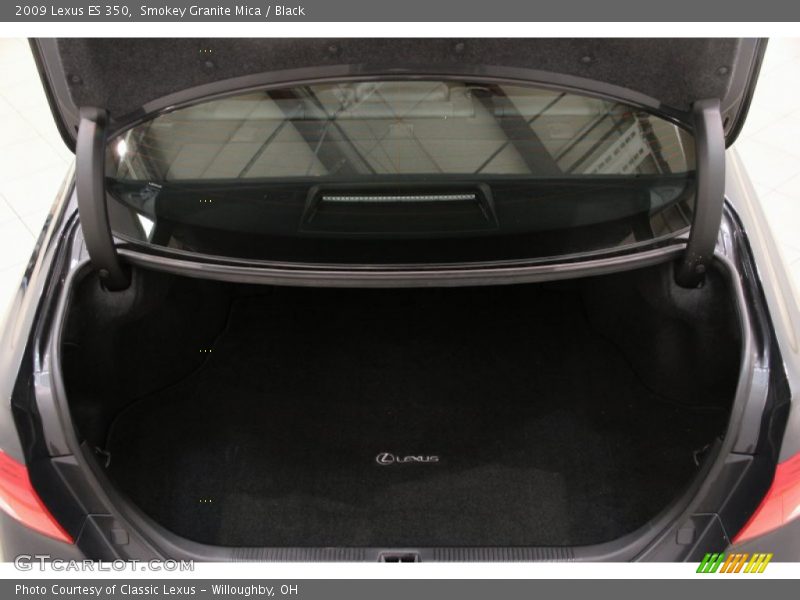 Smokey Granite Mica / Black 2009 Lexus ES 350