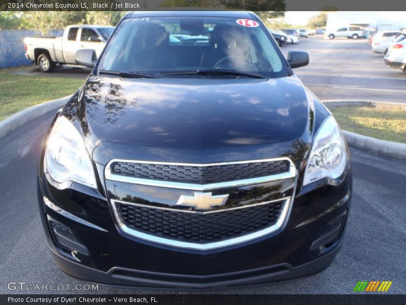 Black / Jet Black 2014 Chevrolet Equinox LS
