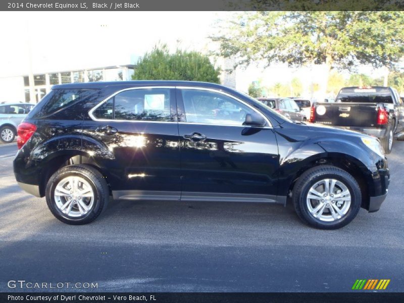 Black / Jet Black 2014 Chevrolet Equinox LS