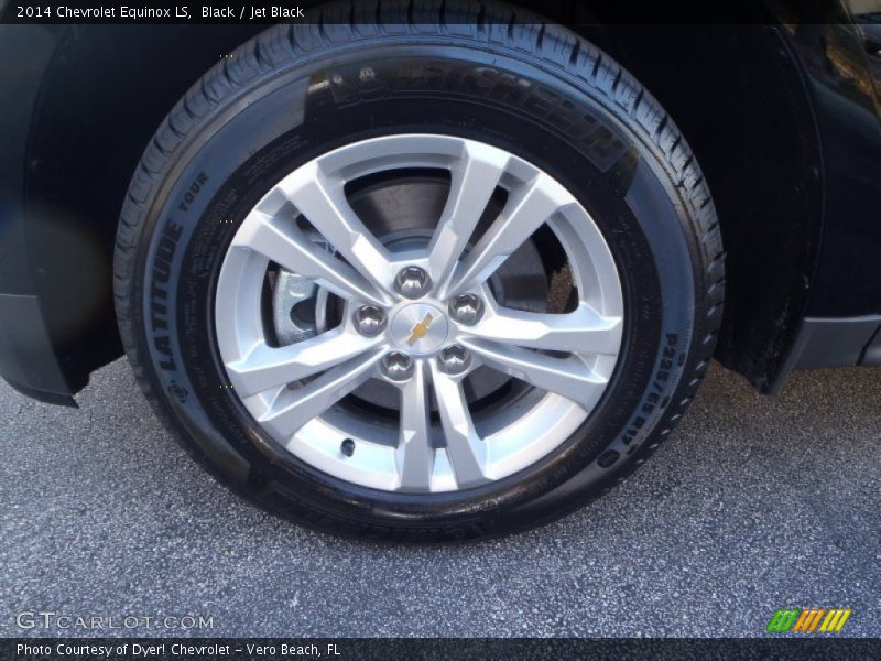 Black / Jet Black 2014 Chevrolet Equinox LS