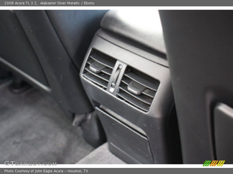 Alabaster Silver Metallic / Ebony 2008 Acura TL 3.2