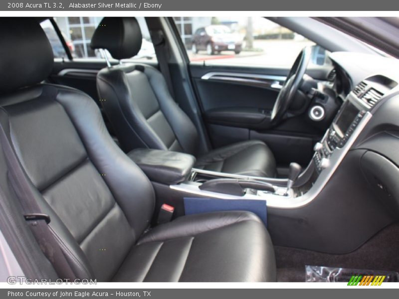 Alabaster Silver Metallic / Ebony 2008 Acura TL 3.2