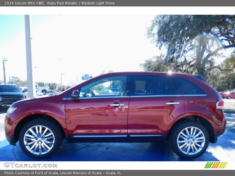  2014 MKX FWD Ruby Red Metallic