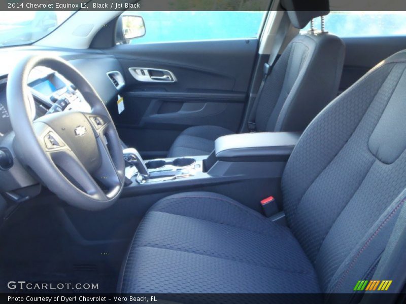 Black / Jet Black 2014 Chevrolet Equinox LS