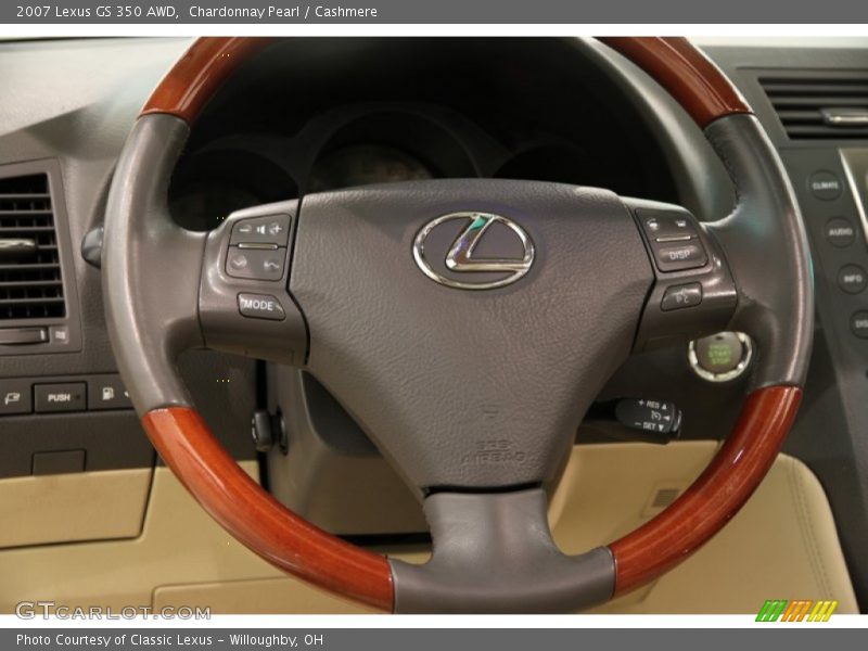 Chardonnay Pearl / Cashmere 2007 Lexus GS 350 AWD