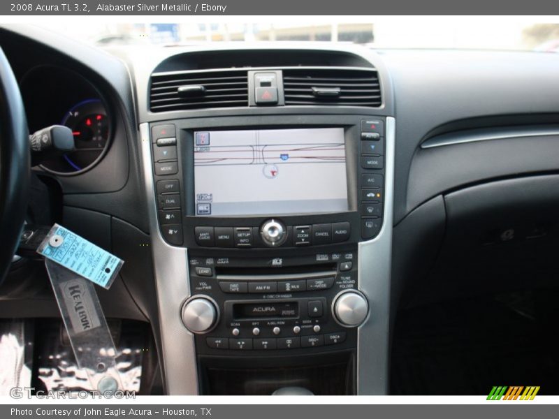 Alabaster Silver Metallic / Ebony 2008 Acura TL 3.2