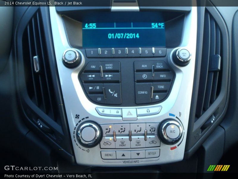 Black / Jet Black 2014 Chevrolet Equinox LS
