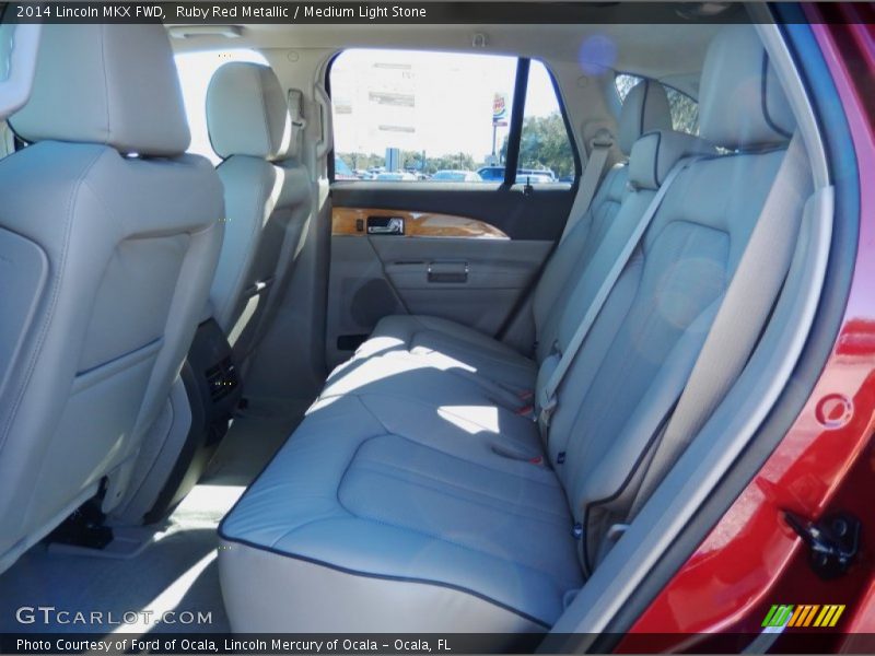 Rear Seat of 2014 MKX FWD