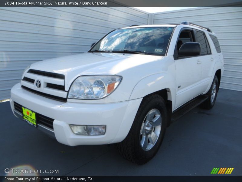 Natural White / Dark Charcoal 2004 Toyota 4Runner SR5