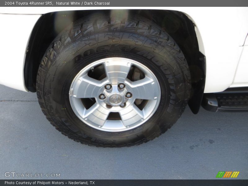 Natural White / Dark Charcoal 2004 Toyota 4Runner SR5
