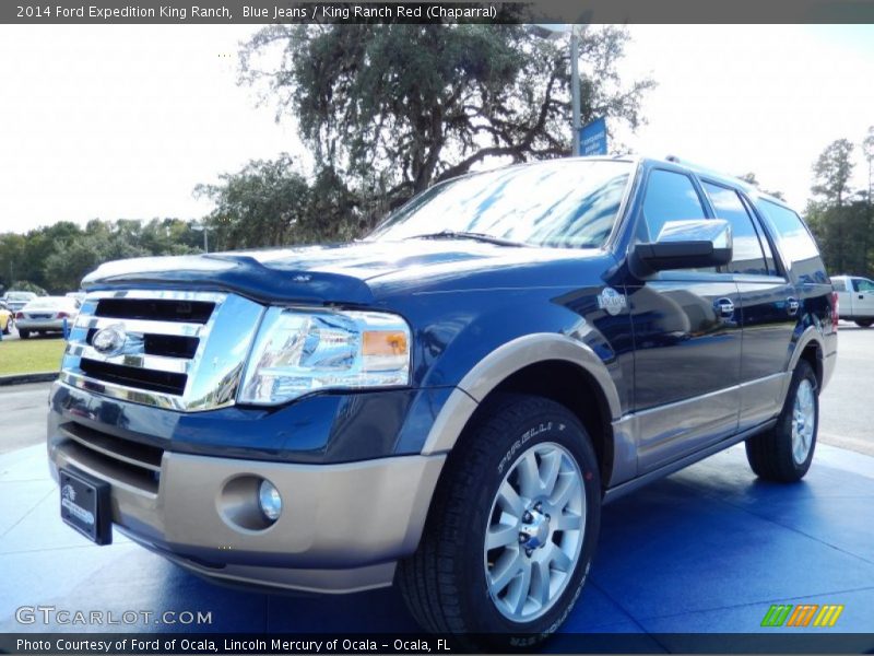 Front 3/4 View of 2014 Expedition King Ranch