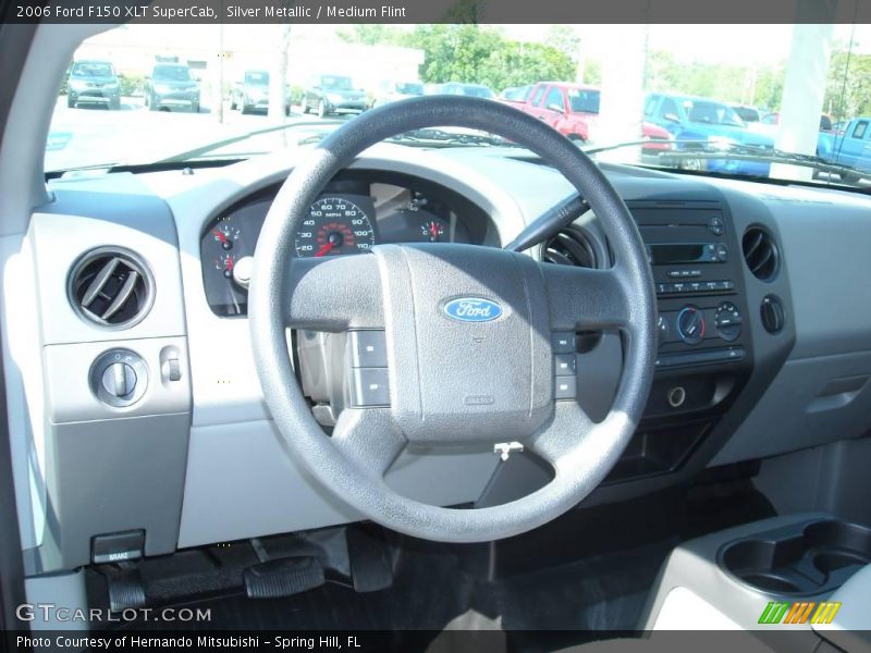Silver Metallic / Medium Flint 2006 Ford F150 XLT SuperCab