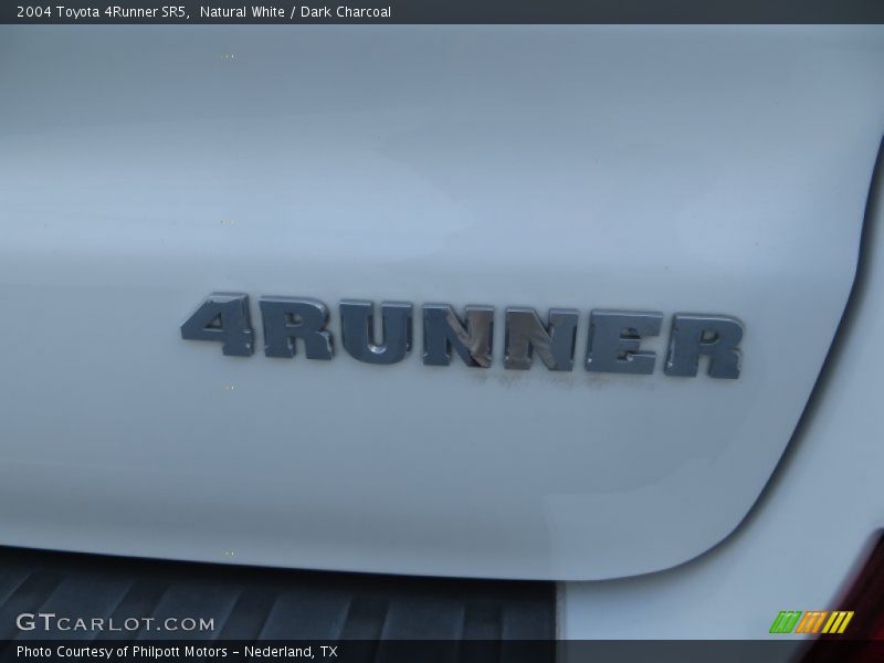 Natural White / Dark Charcoal 2004 Toyota 4Runner SR5