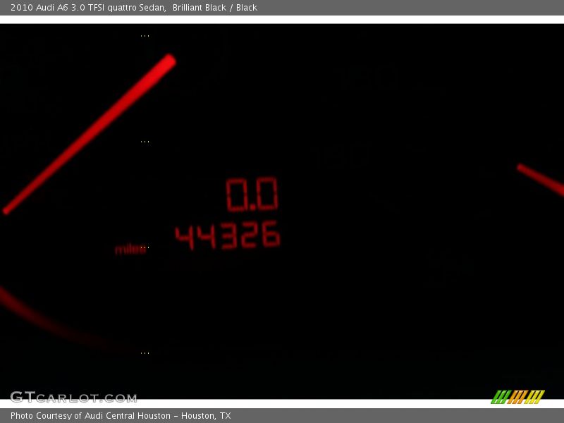 Brilliant Black / Black 2010 Audi A6 3.0 TFSI quattro Sedan