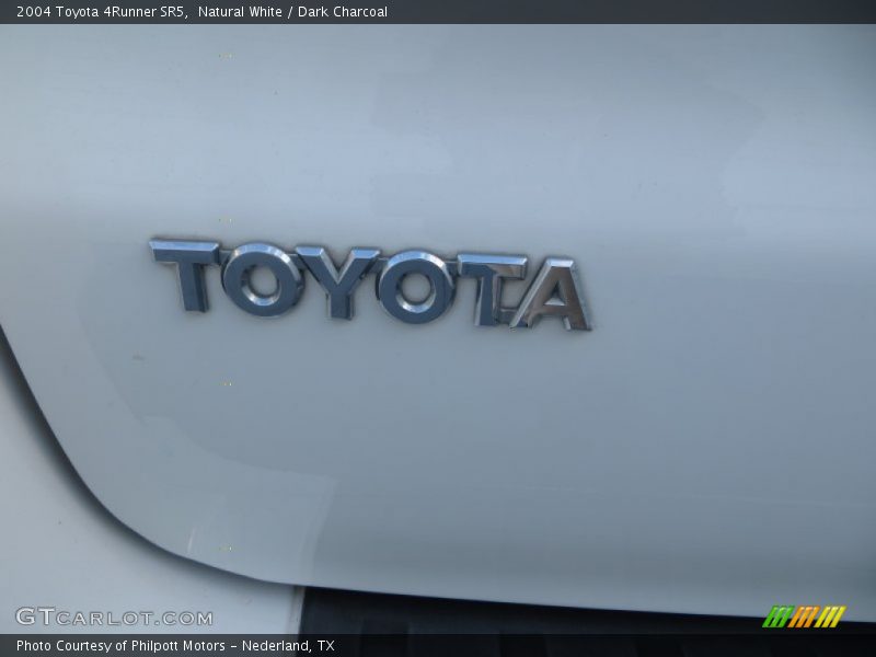 Natural White / Dark Charcoal 2004 Toyota 4Runner SR5