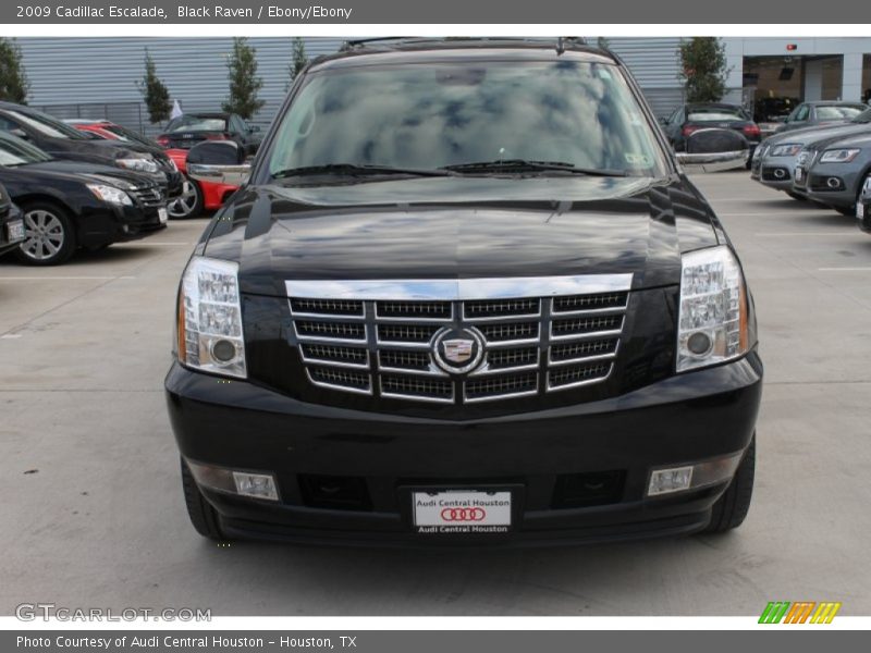 Black Raven / Ebony/Ebony 2009 Cadillac Escalade